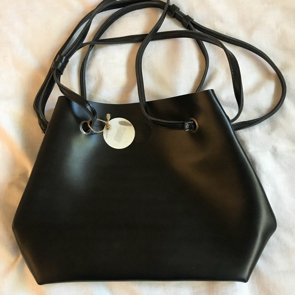 Menri Things black shoulder bag, new with tag.